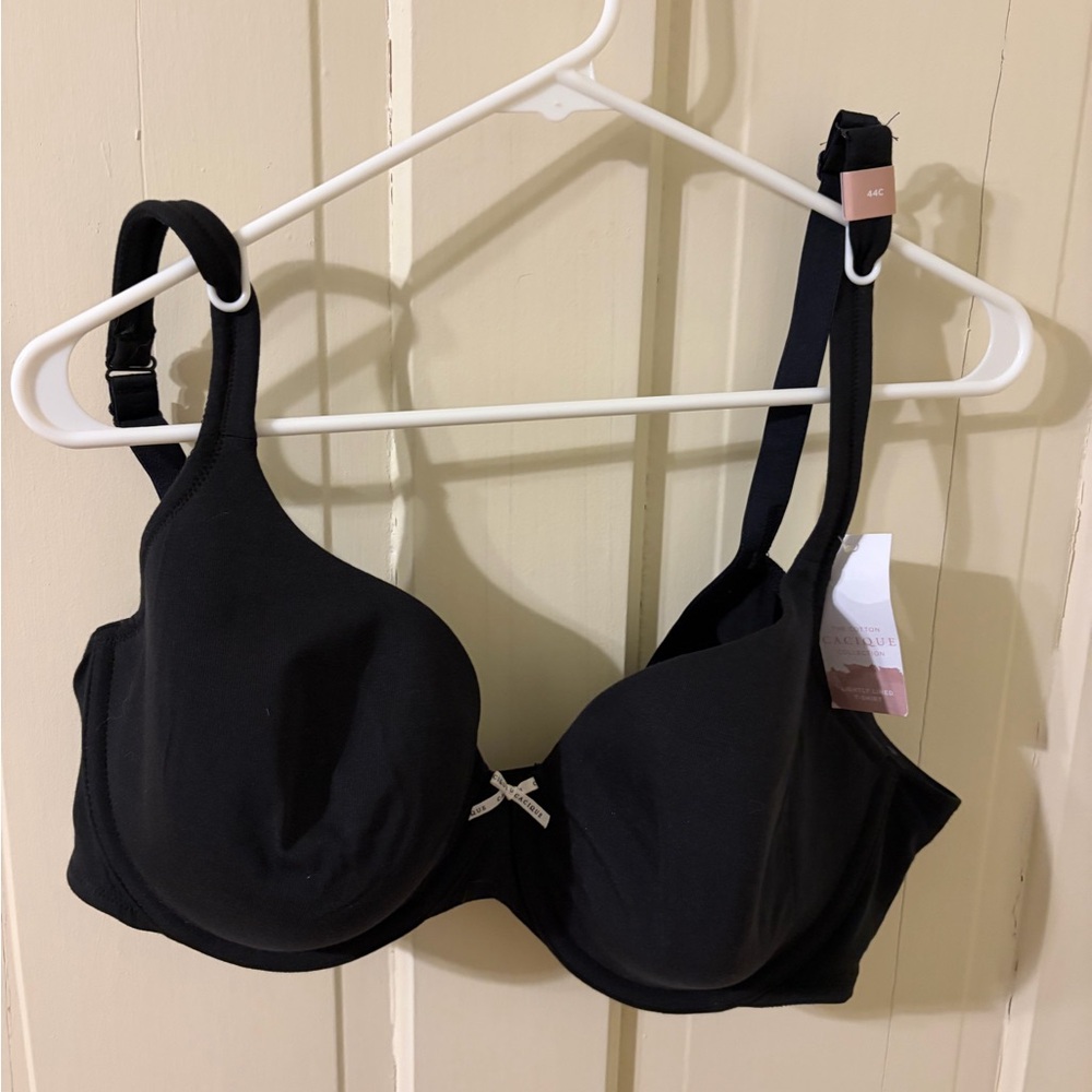 44C Cacique (Lane Bryant) Elegant Black Women's Bra new with tags